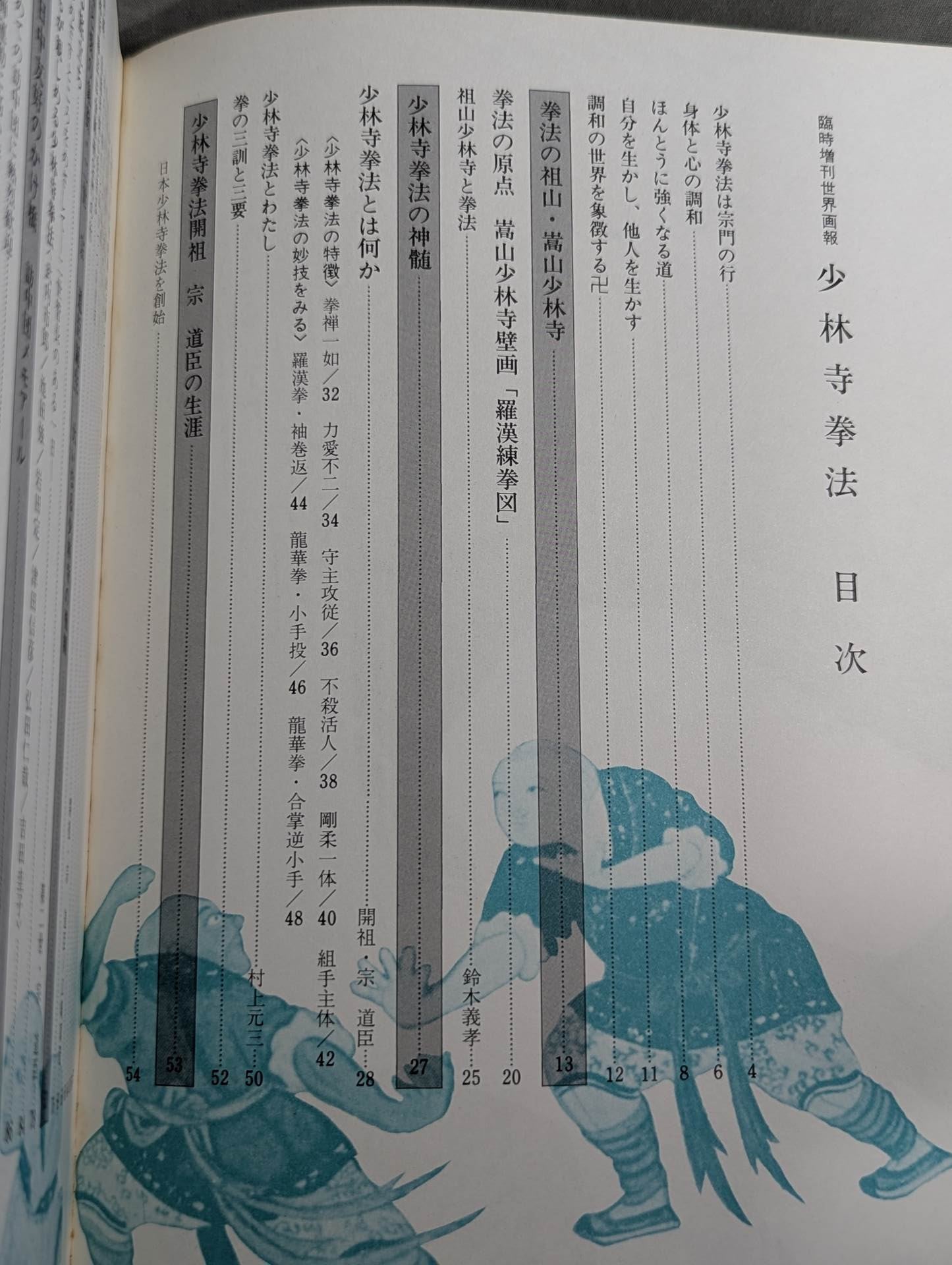 Temporary Supplementary World Pictorial "Shaolin Kenpo"