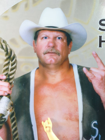 Stan Hansen Figure Uchiwa (paper fan)