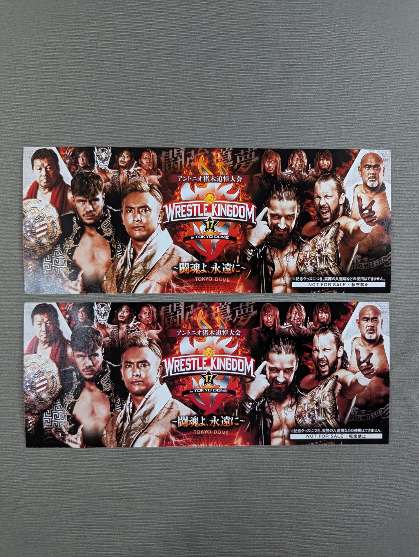 ★非売品★ 新日本プロレス 1.4 アントニオ猪木追悼大会 記念チケット
