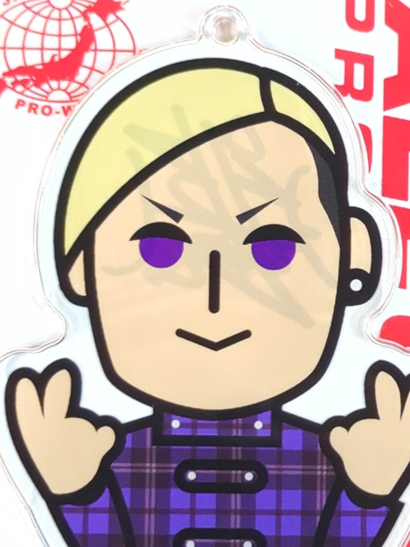 直筆サイン入り】ライジングHAYATO キャラクターアクリルスタンド