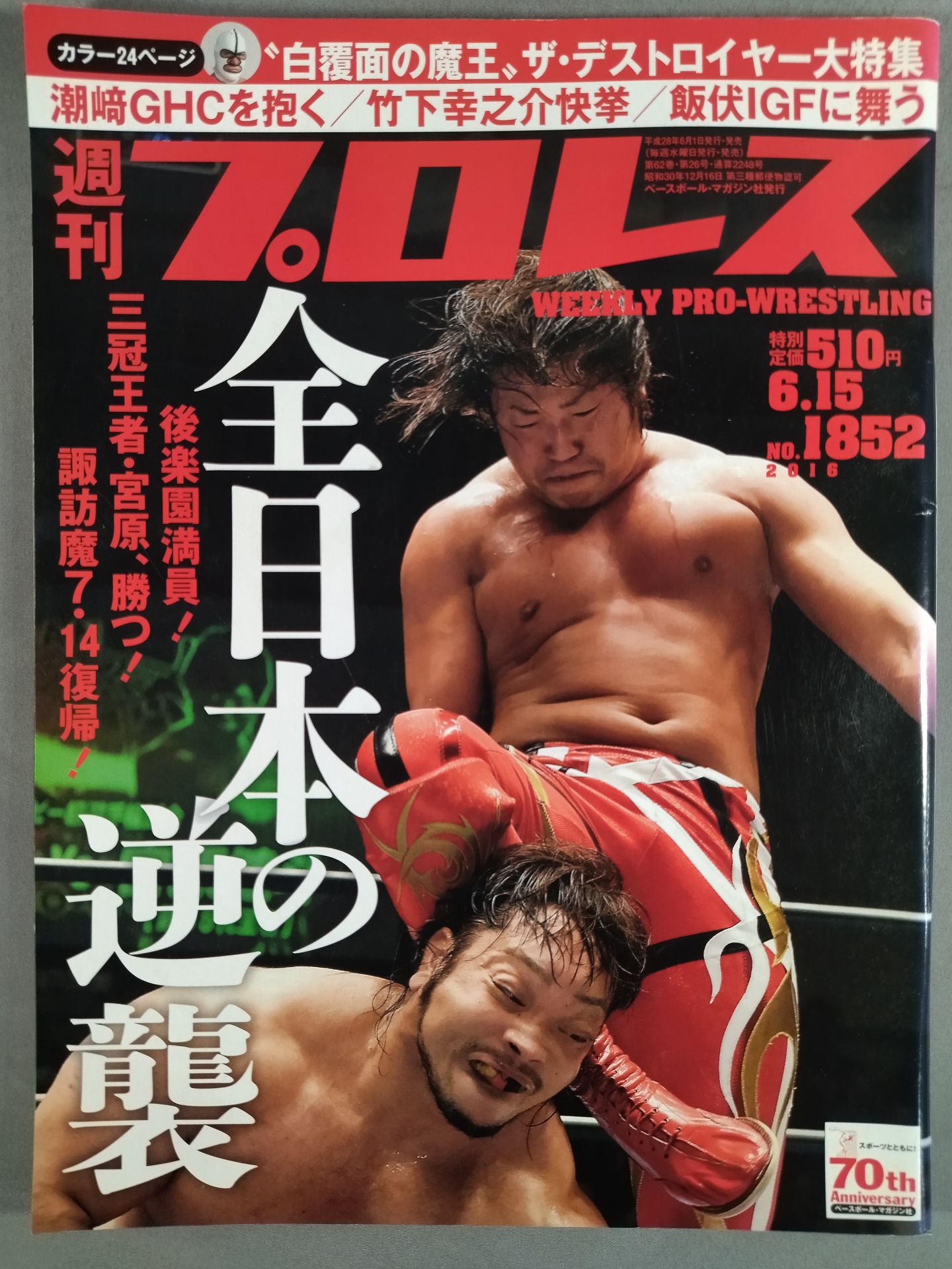 Weekly Pro Wrestling  1852