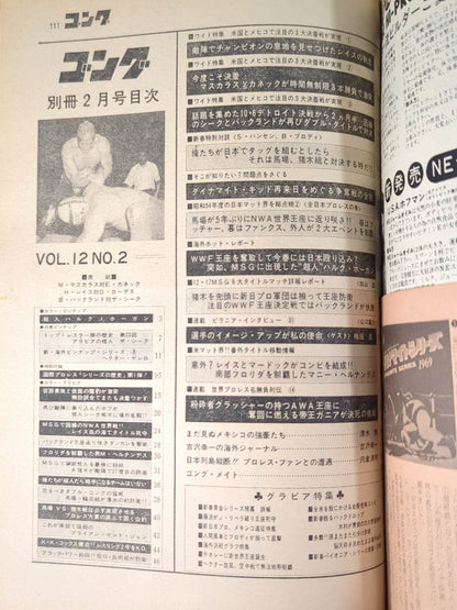 別冊ゴングVol.12 No.2