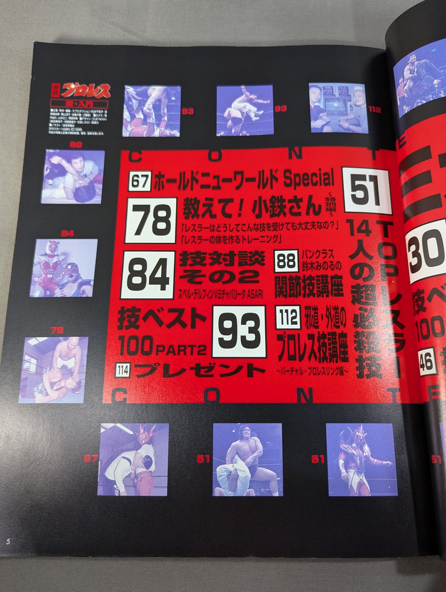 爆闘プロレス 技・入門