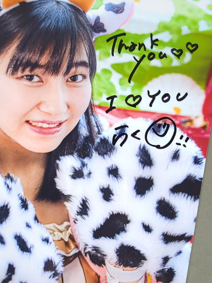 らく 直筆サイン入り ポートレート 2枚セット