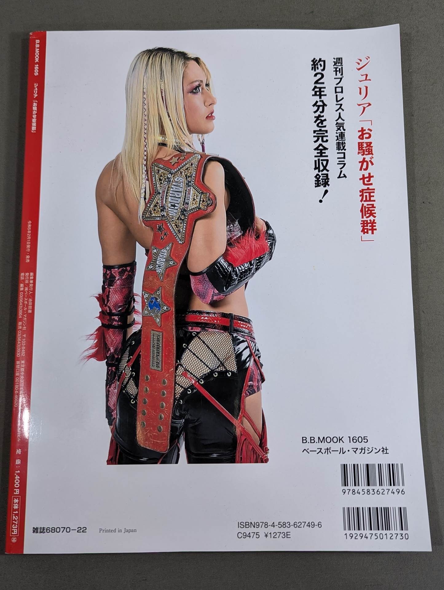 ジュリア（WWE ）お騒がせ症候群【本】 ジュリア「お騒がせ症候群」 – 闘道館