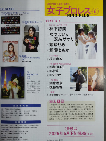 週刊プロレス別冊155「女子プロレスRING PLUS」vol.6