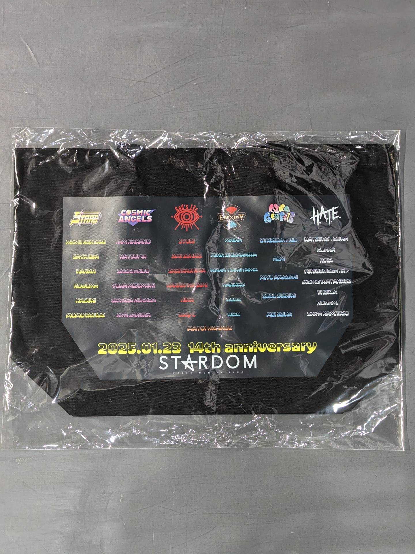 STARDOM「14th anniversary」トートバッグ