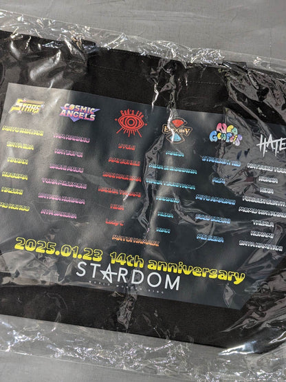STARDOM「14th anniversary」トートバッグ
