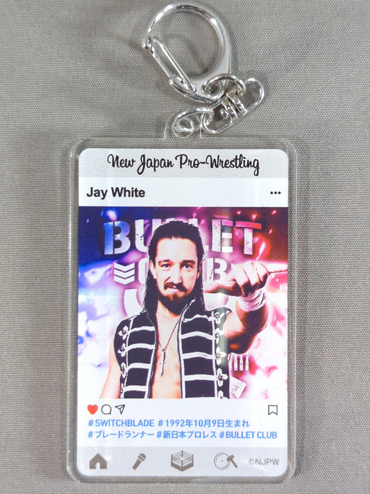 ★ New Japan Pro Wrestling Lottery 2020★ Jay White Acrylic Keychain