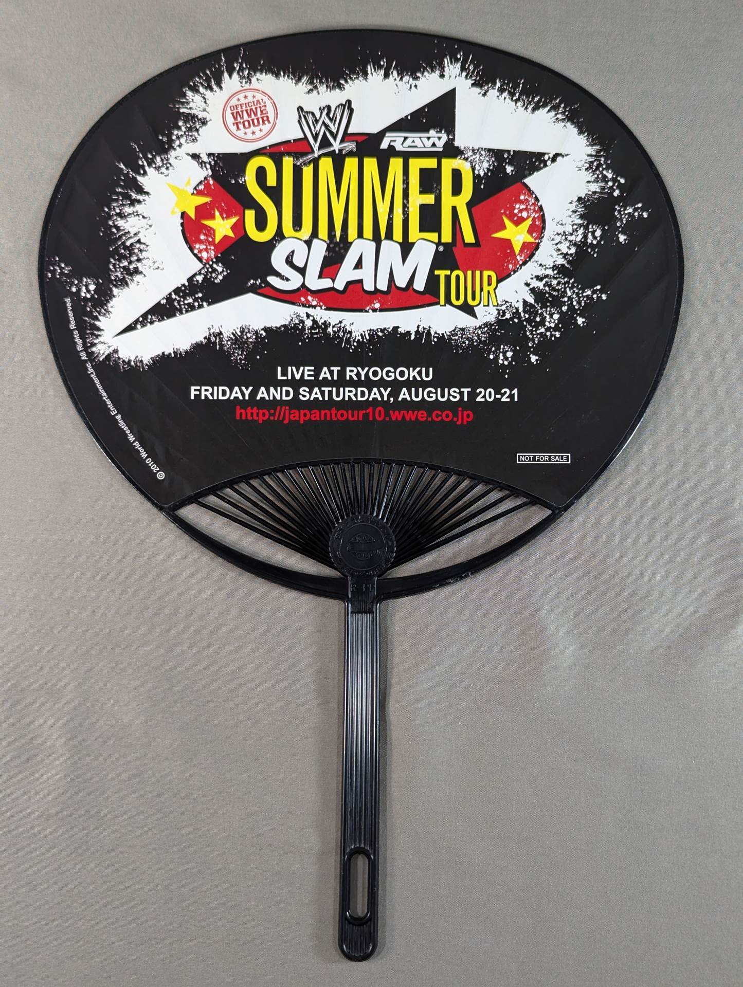 WWE Uchiwa (paper fan)  set