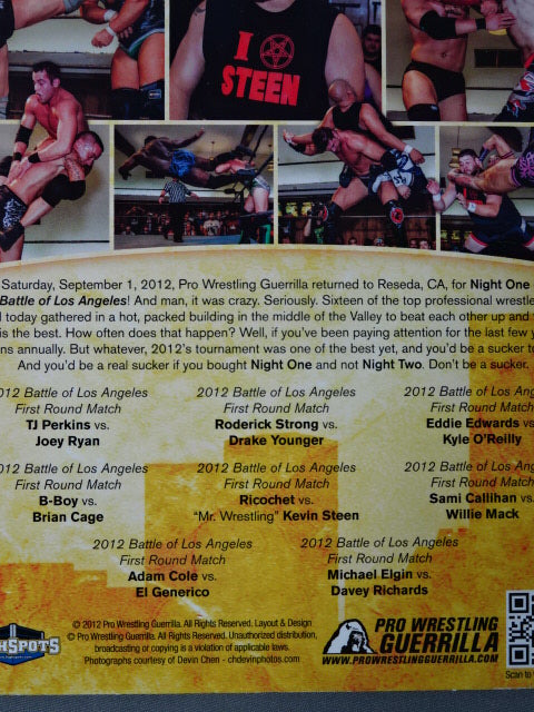 PWG 2012 BATTLE OF LOS ANGELES【NIGHT ONE】