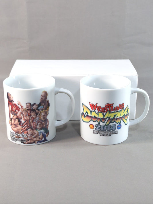 ★ ★ not sold in stores New Japan Pro Wrestling  "Wrestling DONTAKU 2014 Mug Set