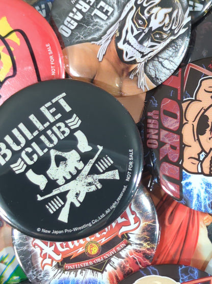新日本プロレス 缶バッジいろいろセット