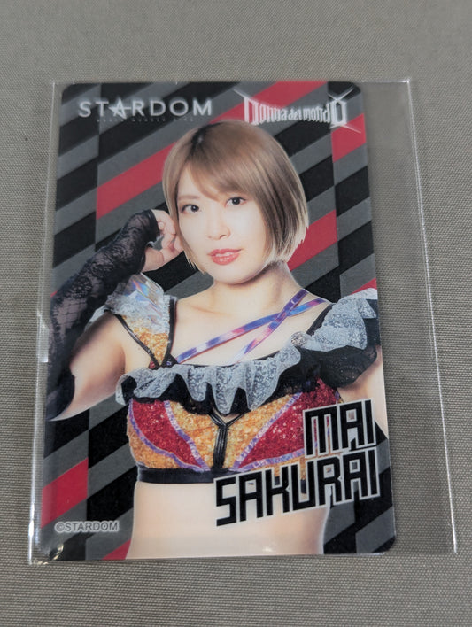 MAI SAKURAI  STARDOM× Webpong Clear Card