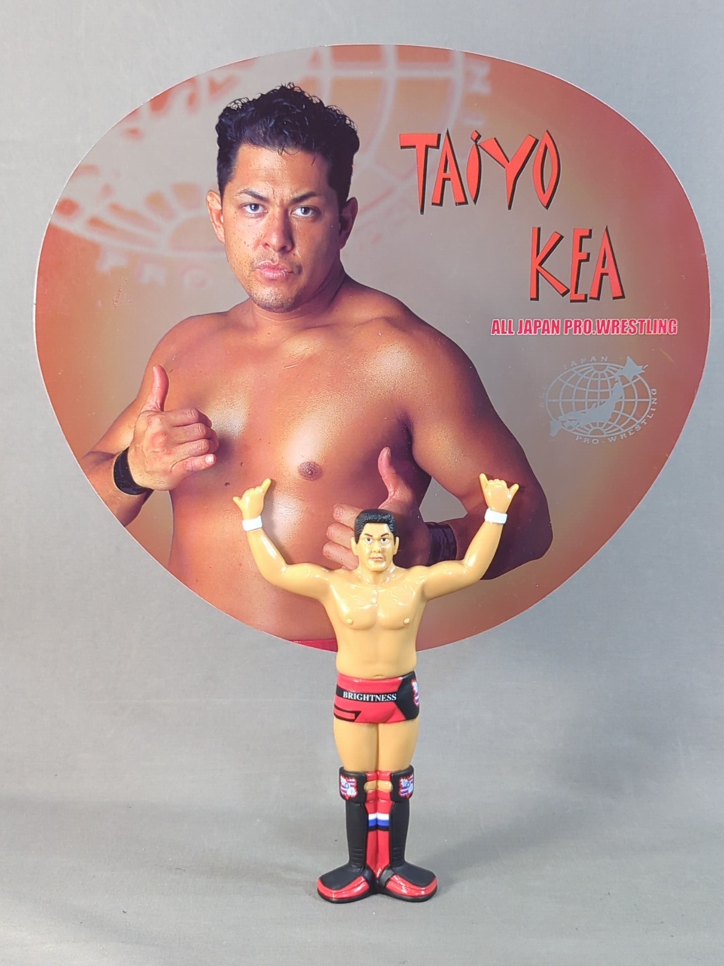 太陽ケア フィギュア うちわ