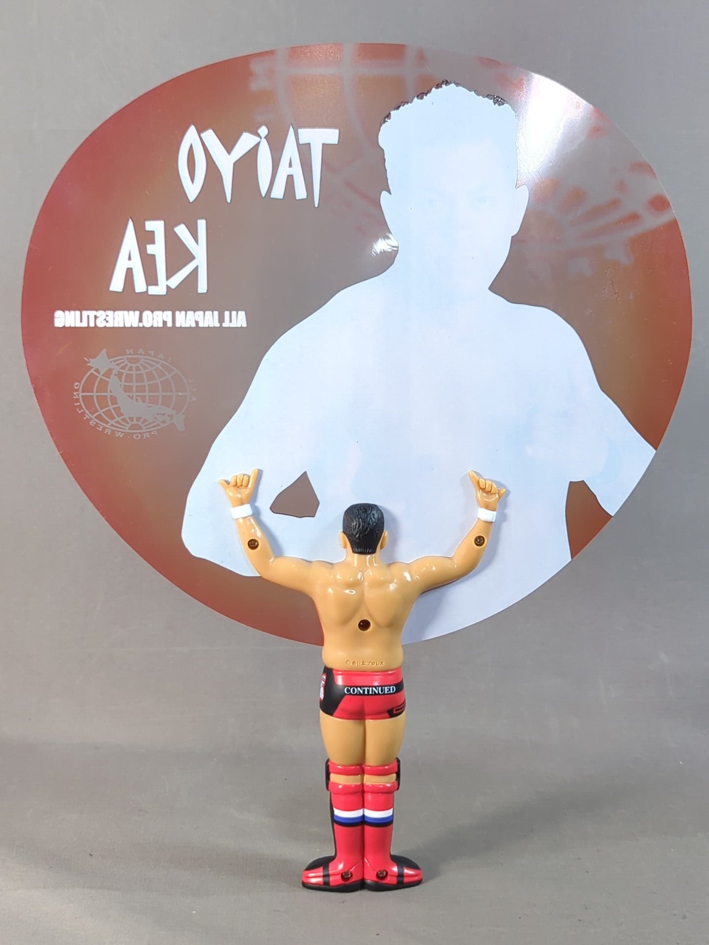 太陽ケア フィギュア うちわ