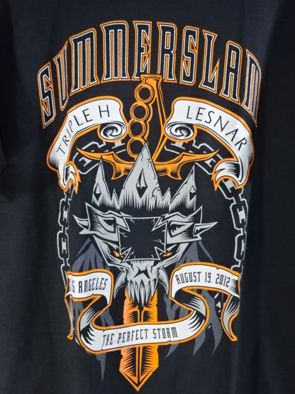 ★SUMMER SLAM 2012★トリプルHvブロック・レスナー Tシャツ