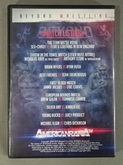 BEYOND Wrestling  AMERICARANA'14