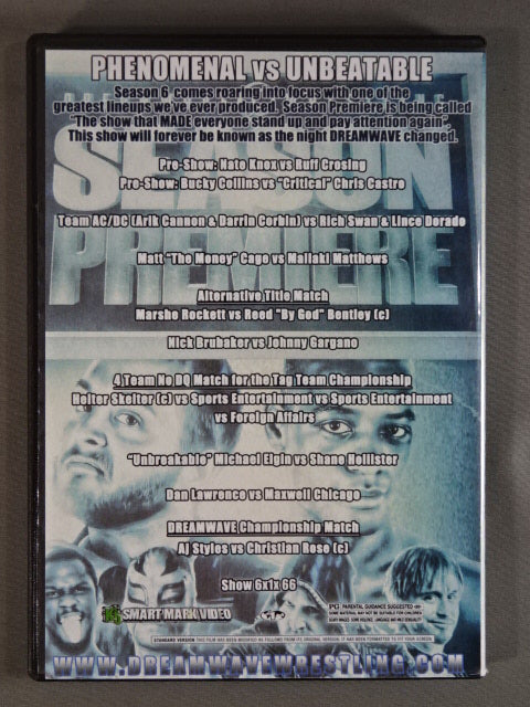 DREAMWAVE Wrestling  SEASON PREMIERE