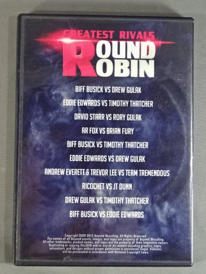 BEYOND Wrestling  GREATEST RIVALS ROUND ROBIN