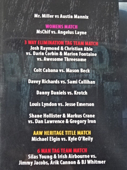 PWR BOUND BY HATE2012