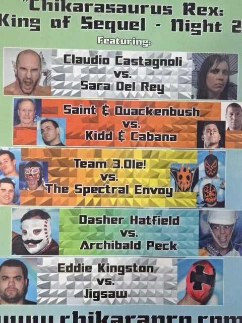 CHIKARA 7/31/11 PHILADELPHIA，PA