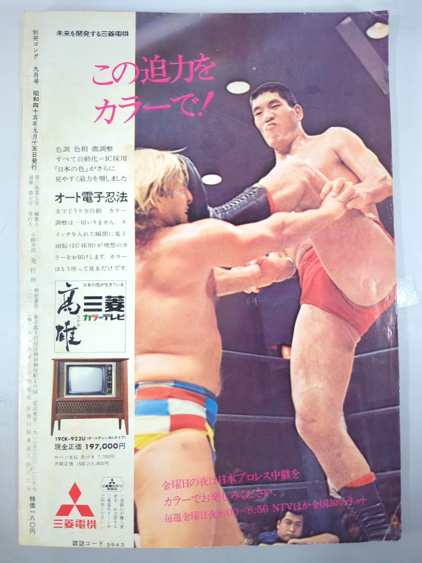 別冊ゴングVol.2 No.9