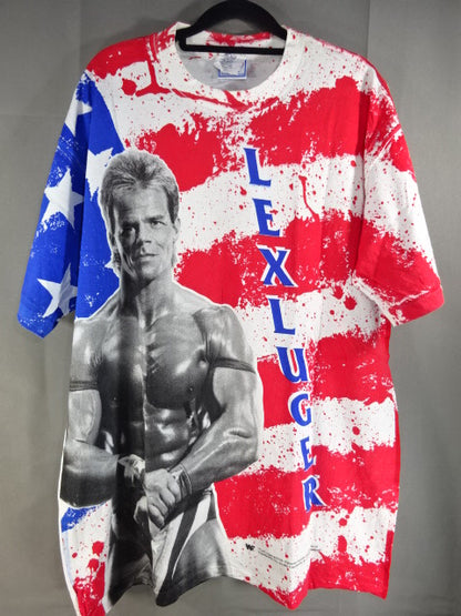 ★The Narcissist★ Lex Luger T-shirt (ALL OVER PRINT 1993)