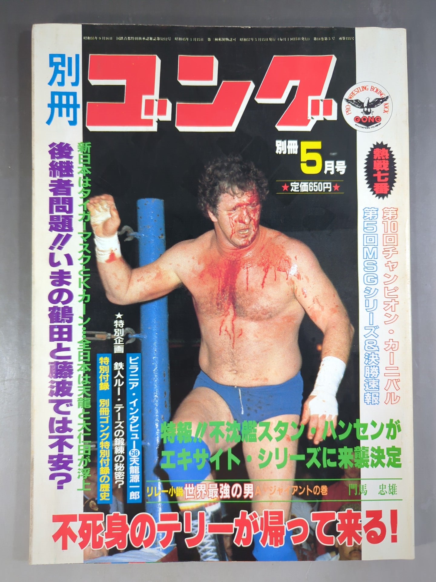 別冊ゴングVol.14 No.5
