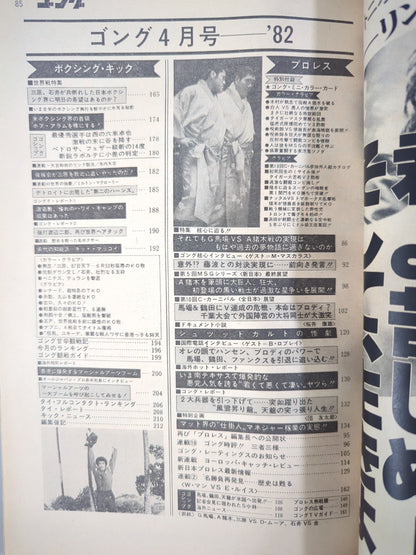 月刊ゴングVol.15 No.4