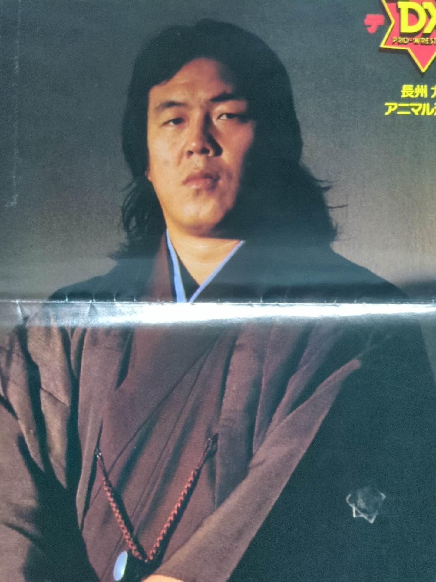 Riki Choshu & Animal Hamaguchi Magazine Appendix Poster – 闘道館