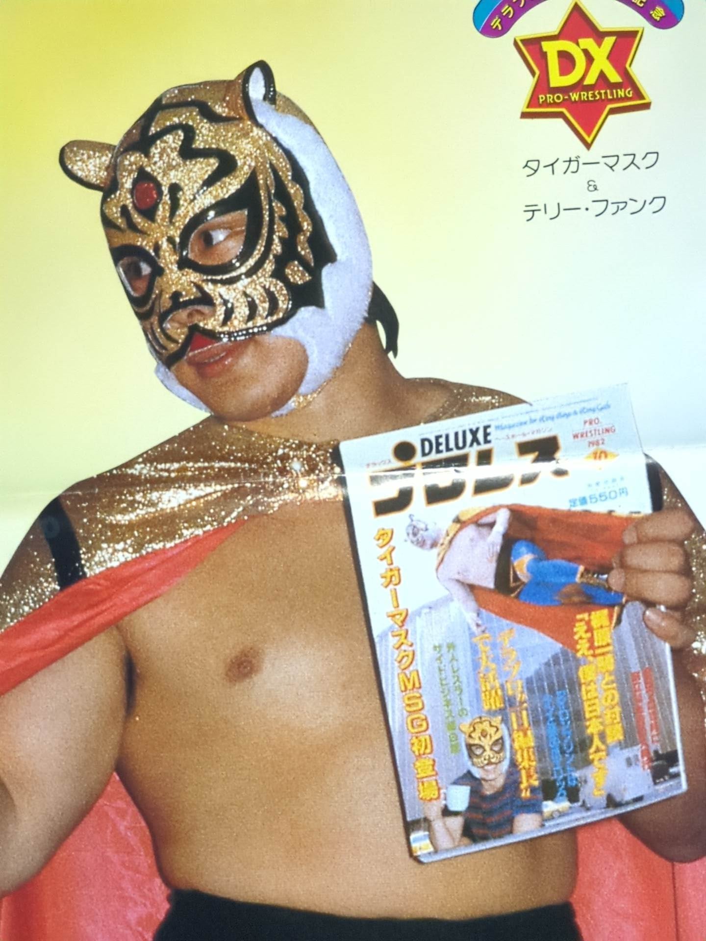 The Original Tiger Mask & Terry Funk Magazine Appendix Poster