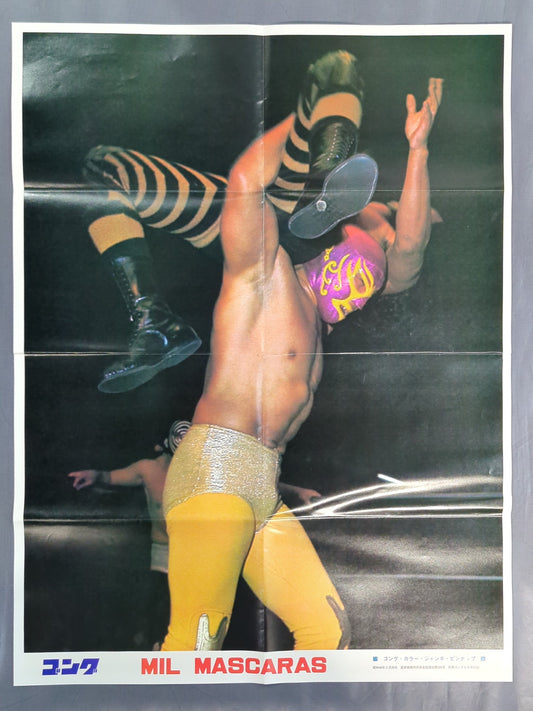Mil Mascaras  Magazine Appendix Poster