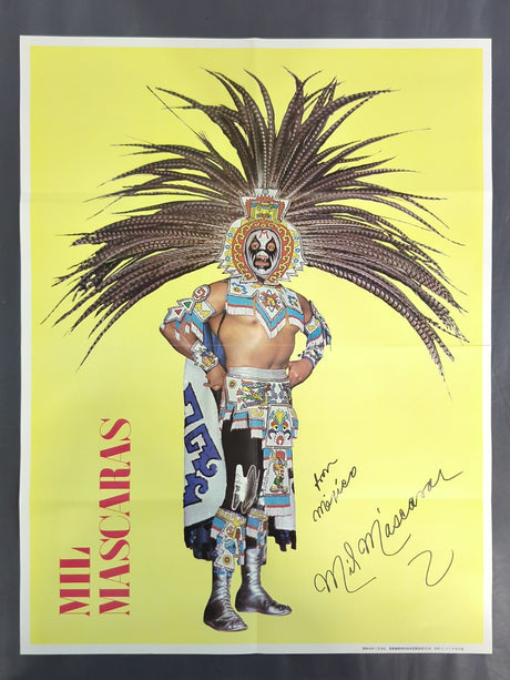 Mil Mascaras  Magazine Appendix Poster