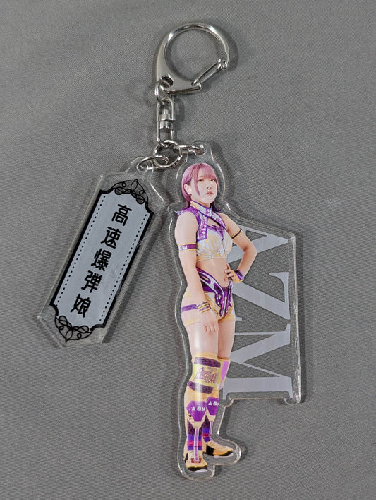 AZM ツインアクリルキーホルダー