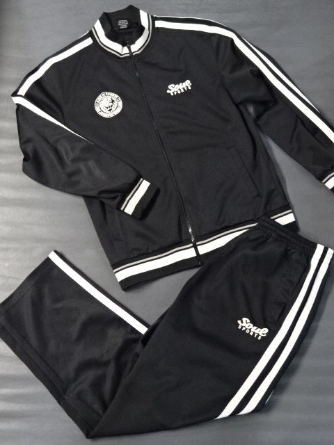 New Japan Pro Wrestling × SOUL Setup Jersey (Black× White× Grey)
