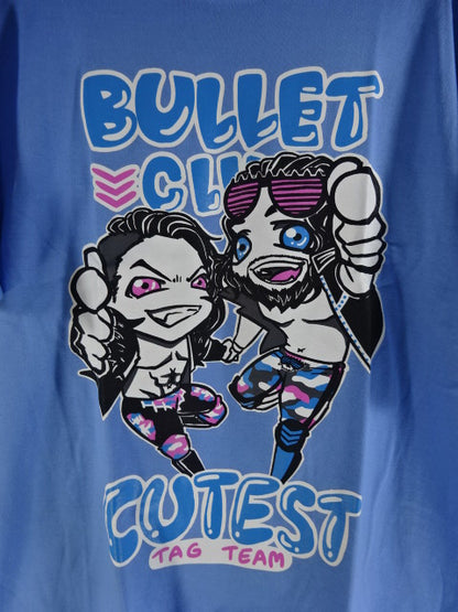 石森太二＆エル・ファンタズモ Tシャツ(サックスブルー)