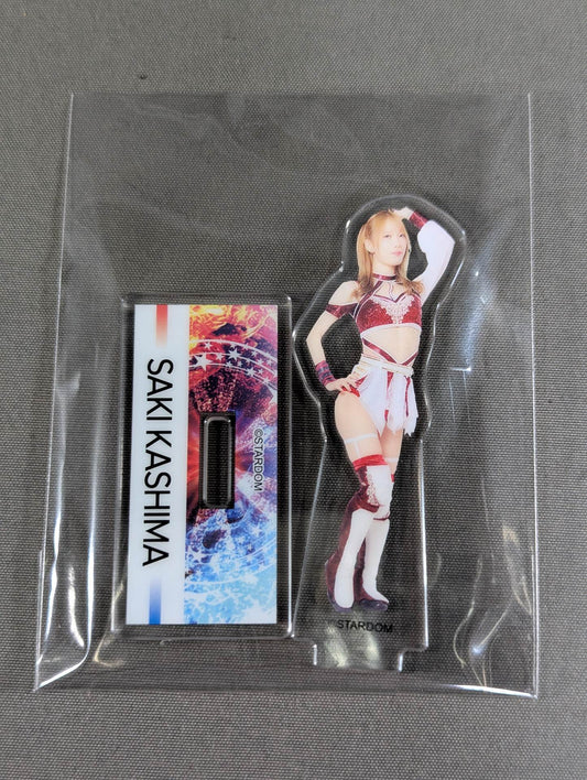 鹿島沙希 ミニアクリルスタンド② WORLD WONDER RING STARDOMくじ2025