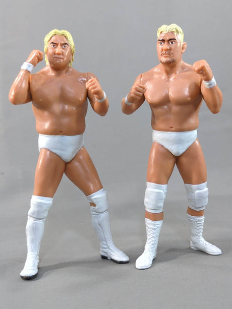 Takao Omori  & Yoshihiro Takayama (White, Fighting Pose)