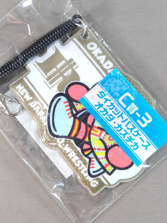 ★ New Japan Pro Wrestling lottery ★ Kazuchika Okada  die-cut pass holder