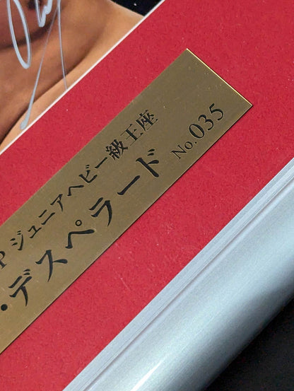 エル・デスペラード ★第94代 IWGPジュニアヘビー級王座★ 直筆サイン入り フォトフレーム