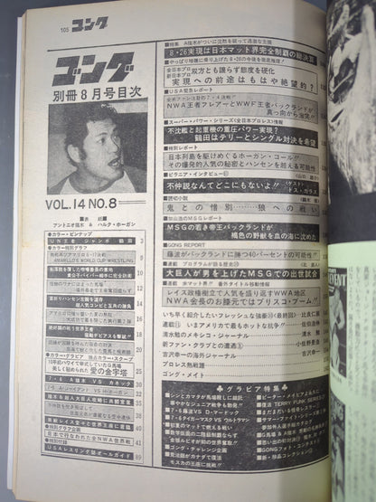 別冊ゴングVol.14 No.8