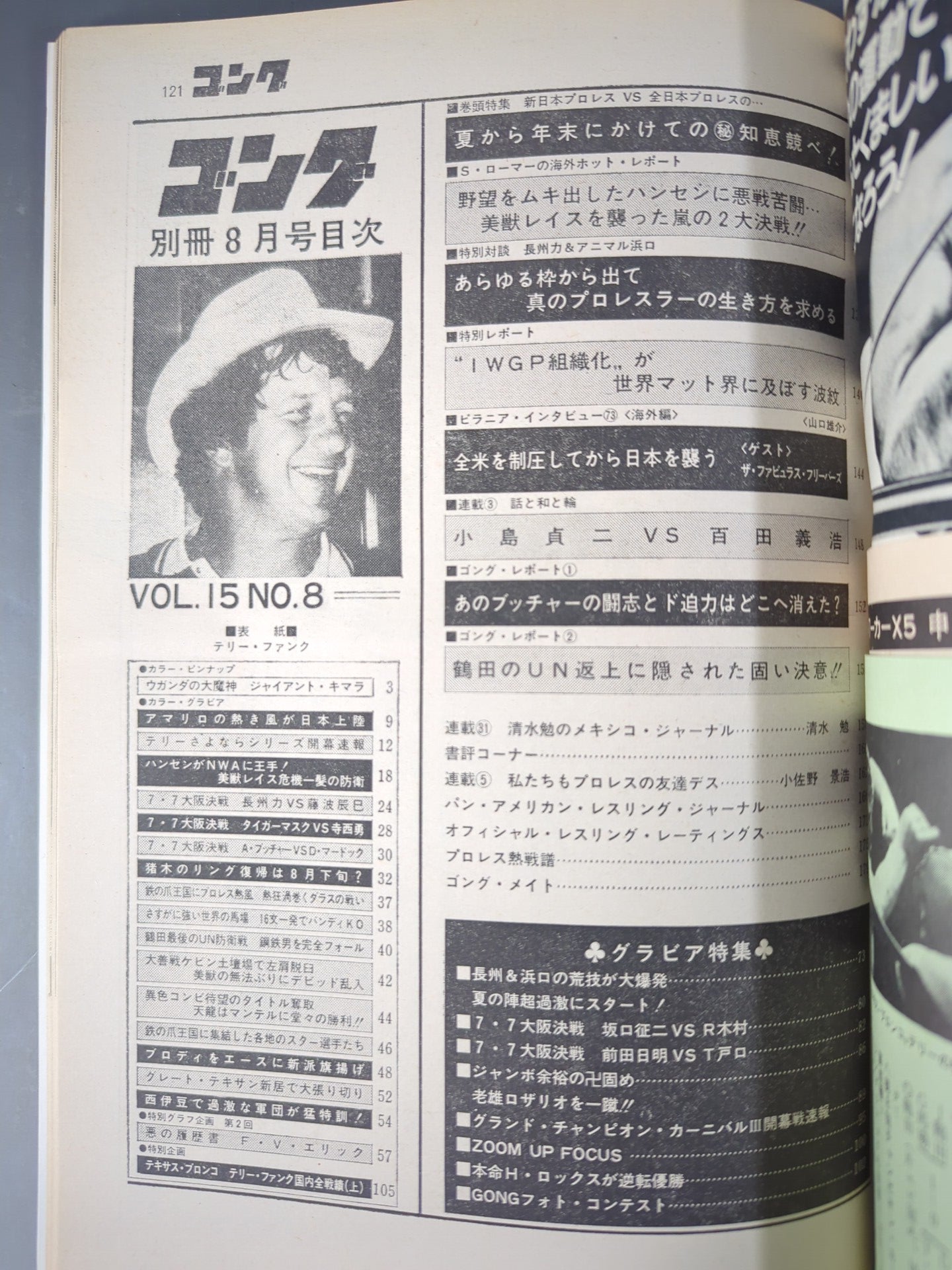 別冊ゴングVol.15 No.8