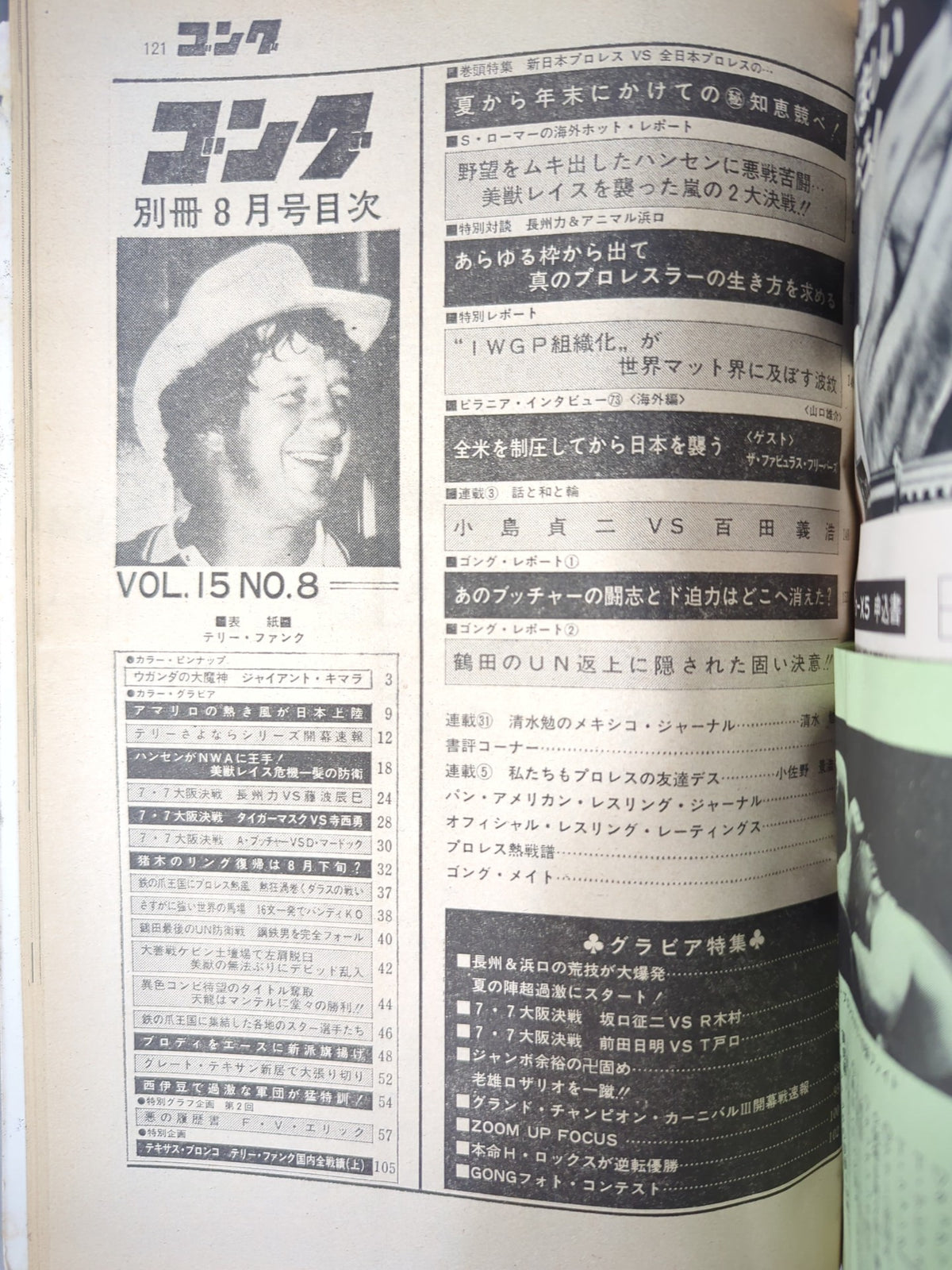 別冊ゴングVol.15 No.8