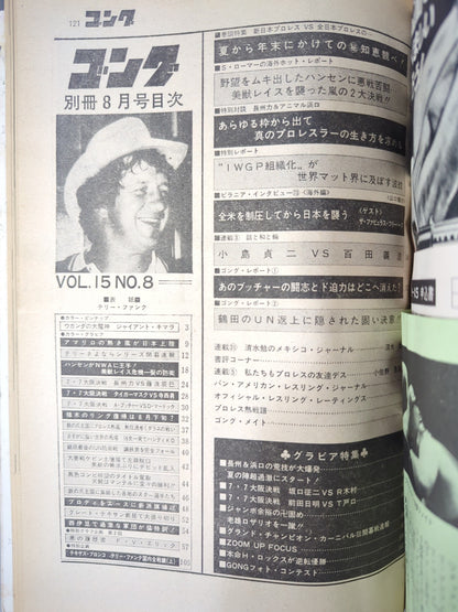 別冊ゴングVol.15 No.8