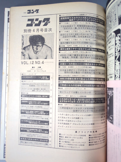 別冊ゴングVol.12 No.4