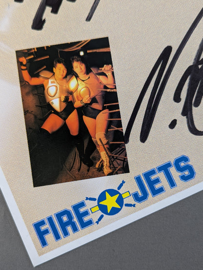 ★ Fire Jets ★ Yumiko Hotta & Mitsuko Nishiwaki (special cardboard)