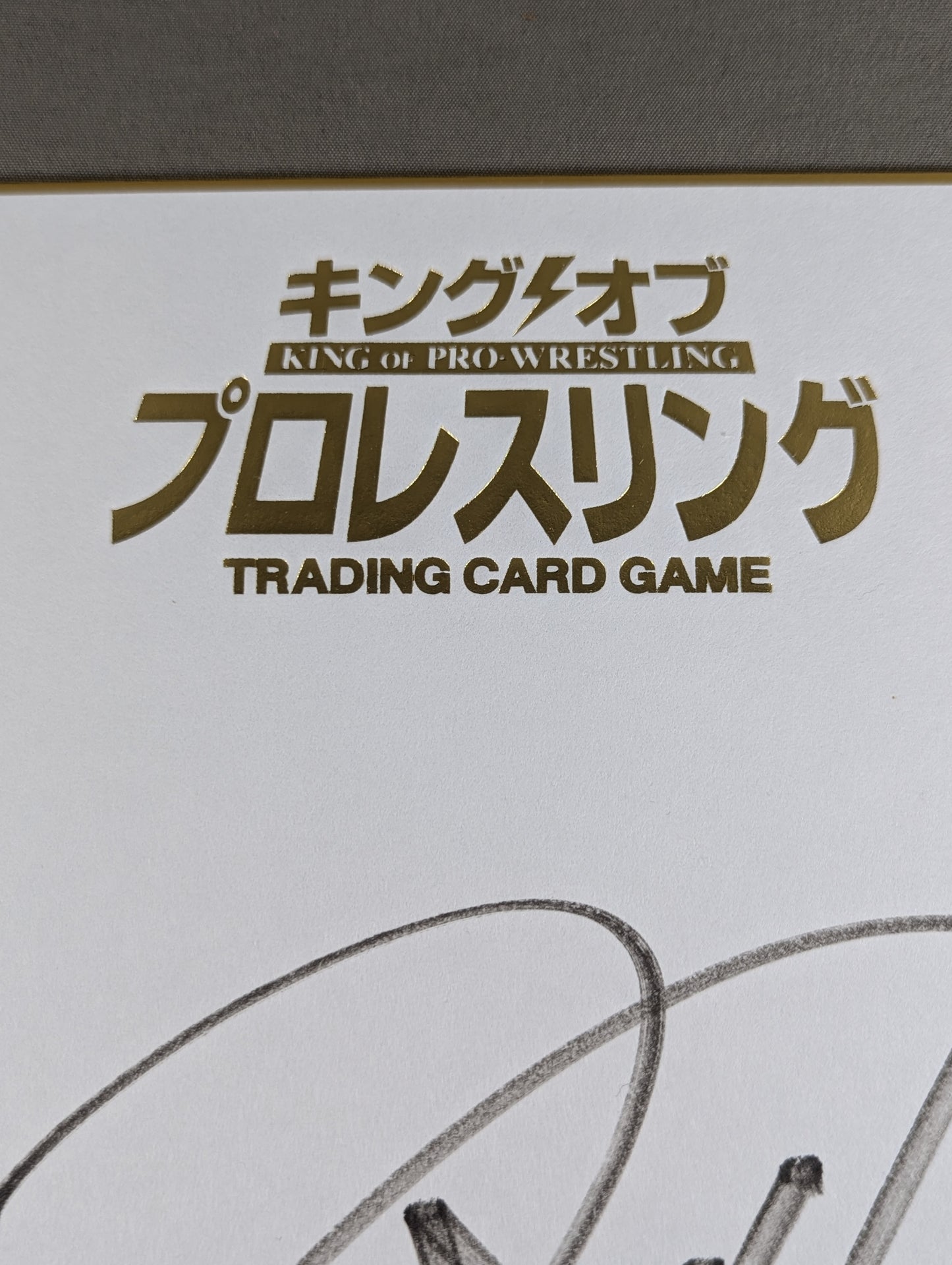 Tetsuya Naito (King of Pro-wrestling  only) Shikishi ( Autograph board ) )