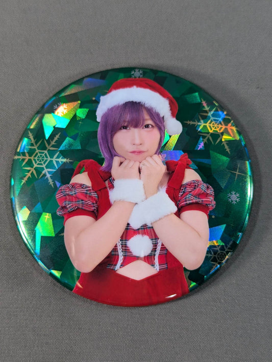 中野たむ クリスマス ホログラムランダム缶バッジ