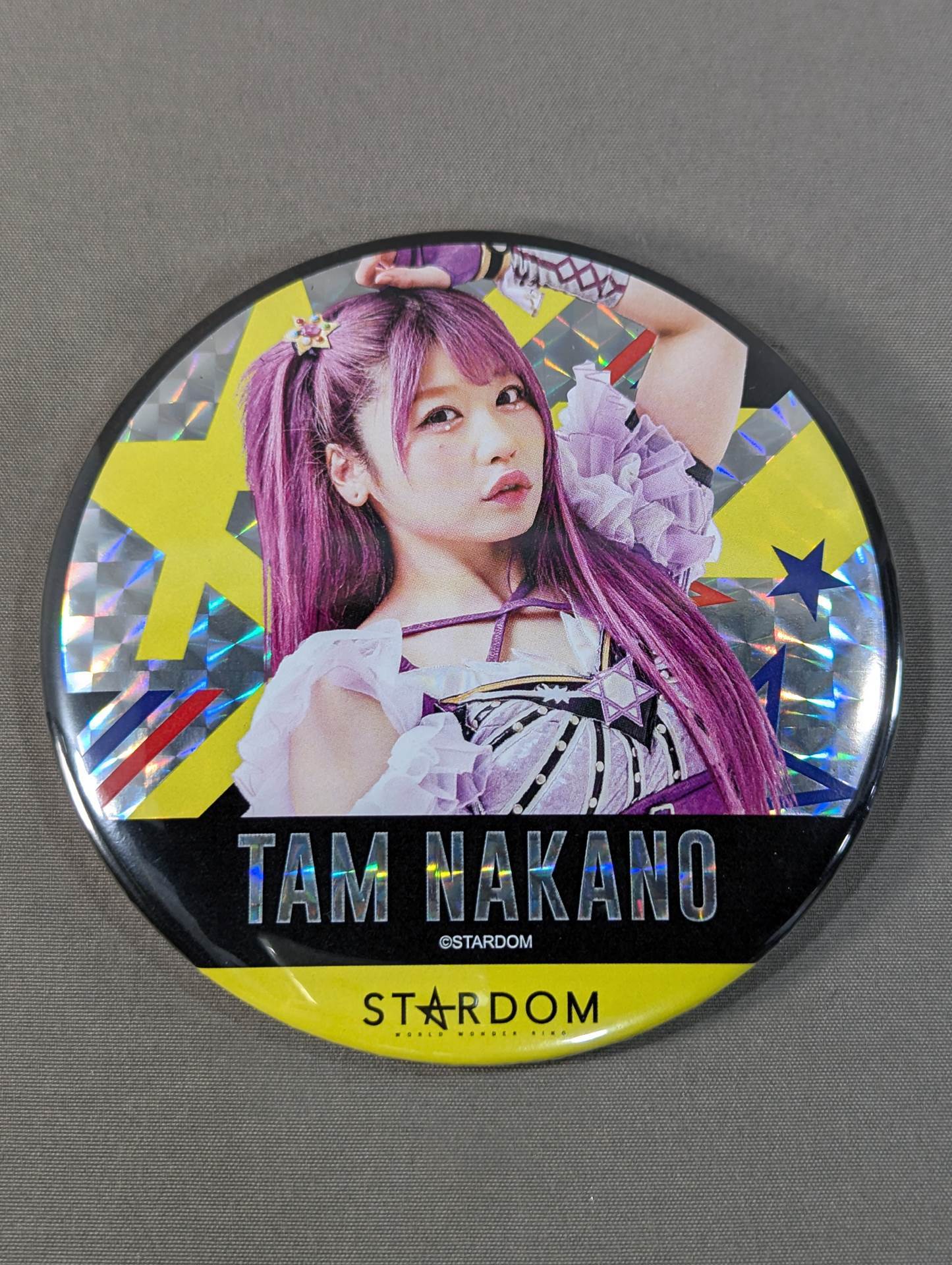 中野たむ 5★STAR GP 2024 ランダム缶バッジ